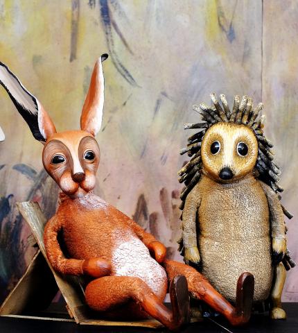 Hase und Igel, Moussong Theater mit Figuren